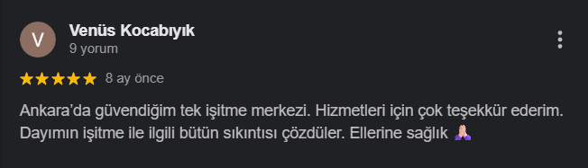 Kullanıcı yorumu 10