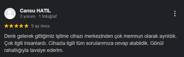 Kullanıcı yorumu 8
