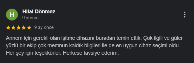 Kullanıcı yorumu 9